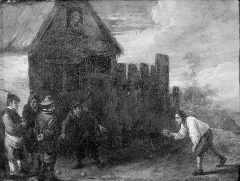 Giocatori di bocce - Statens Museum for Kunst